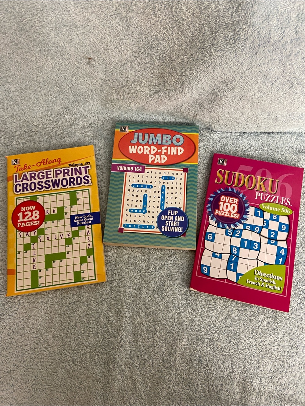 Kappa Jumbo Word-Find Pad - Orange & Teal Cover